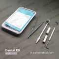 Kit de ferramentas dentárias descartáveis